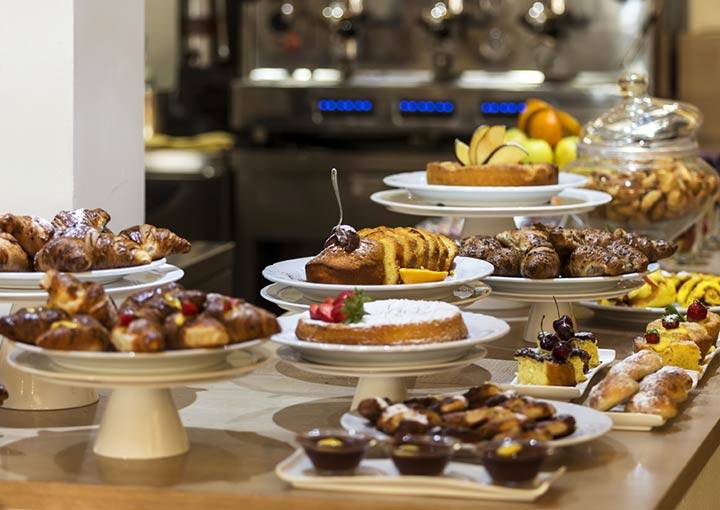 Colazione super Hotel Boemia Riccione